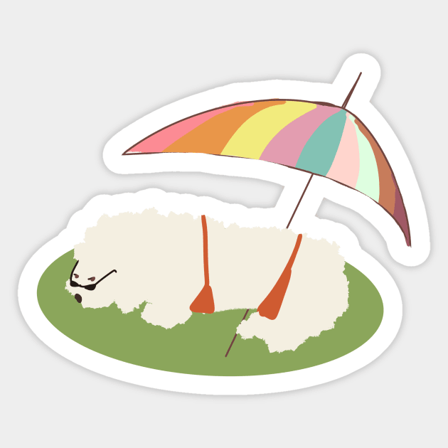 Summer Vacation Sticker by PatternbyNOK